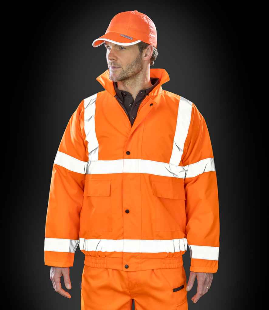 Result - Core Hi-Vis Winter Blouson Jacket - RS217 FLO S