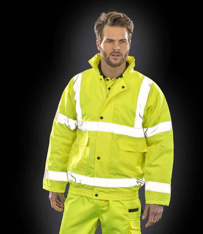 Result - Core Hi-Vis Winter Blouson Jacket - RS217 FLY S