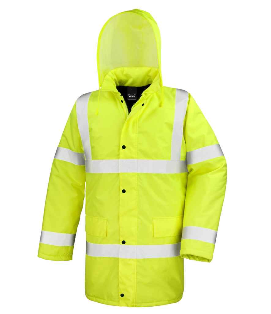 Result - Core Hi-Vis Motorway Coat - Pierre Francis