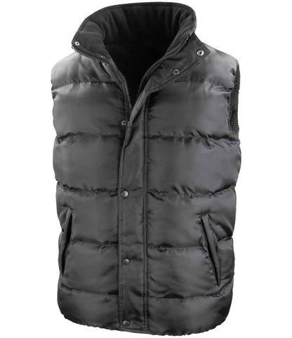 Result - Core Nova Lux Padded Bodywarmer - RS223 BLK XS