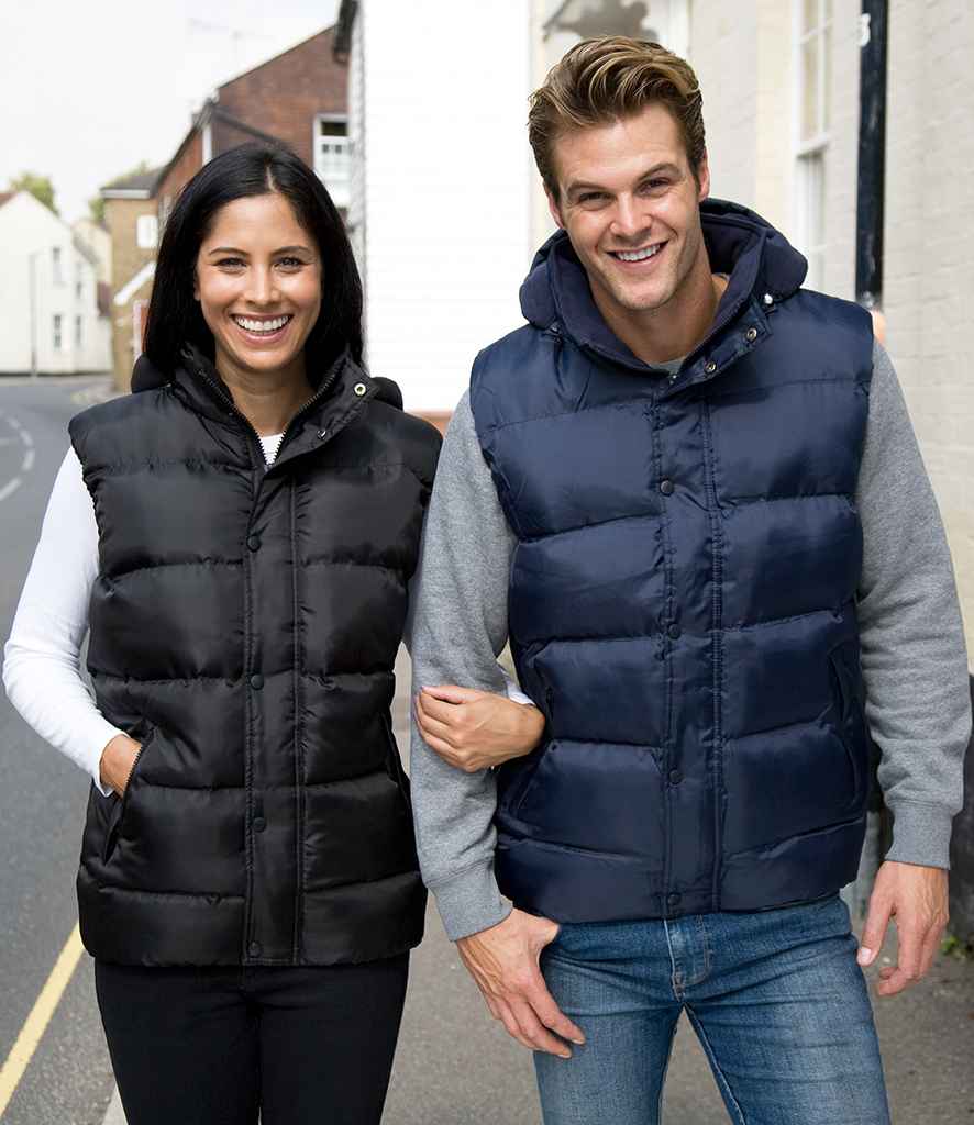 Result - Core Nova Lux Padded Bodywarmer - RS223 NAV XS