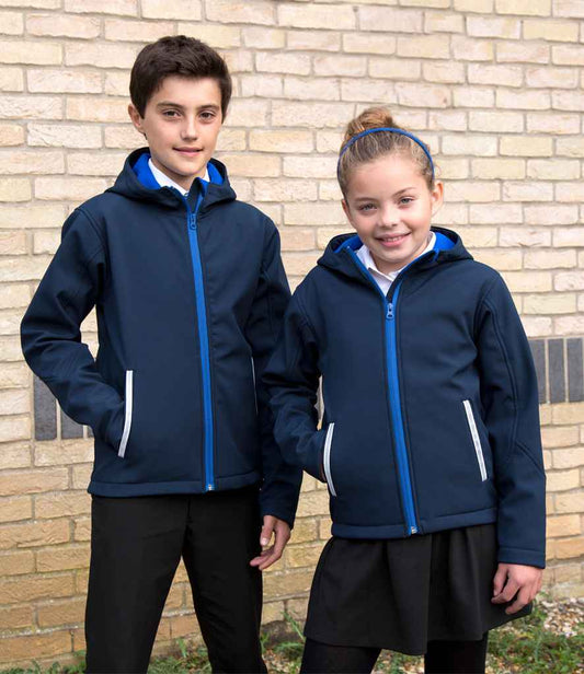 Result - Core Kids TX Performance Hooded Soft Shell Jacket - Pierre Francis