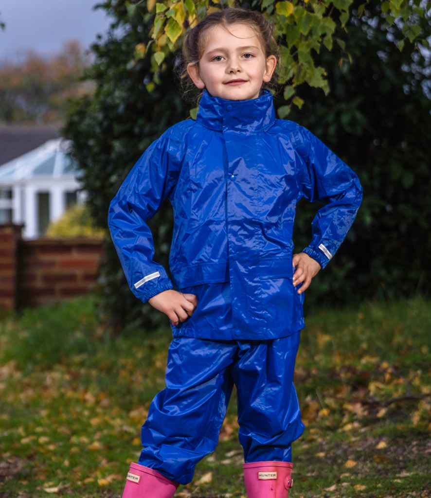 Result - Core Kids Waterproof Rain Suit - RS225B ROY 3-4