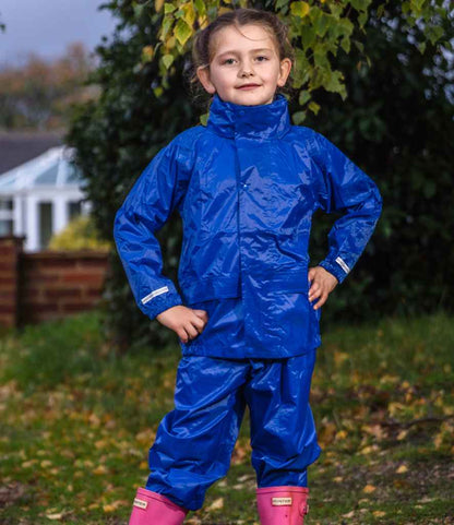 Result - Core Kids Waterproof Rain Suit - RS225B ROY 3-4
