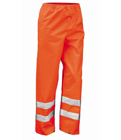 Result - Safe-Guard Hi-Vis Trousers - RS22 ORA S/M