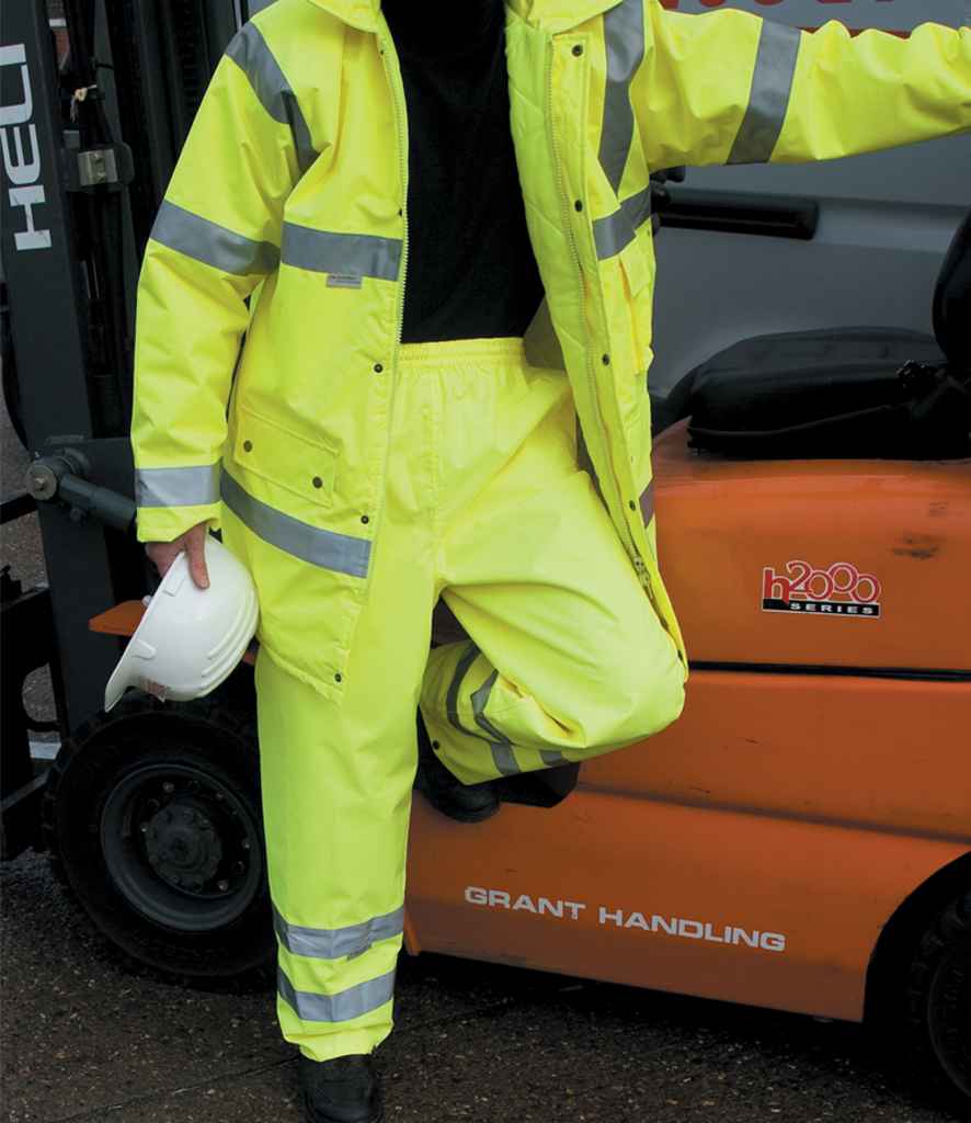 Result - Safe-Guard Hi-Vis Trousers - RS22 YEL S/M