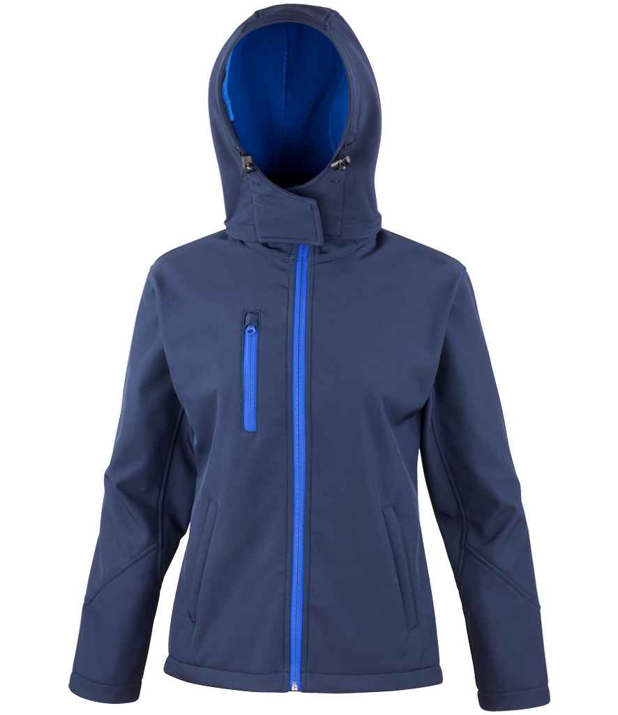 Result - Core Ladies Hooded Soft Shell Jacket - Pierre Francis