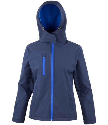 Result - Core Ladies Hooded Soft Shell Jacket - Pierre Francis