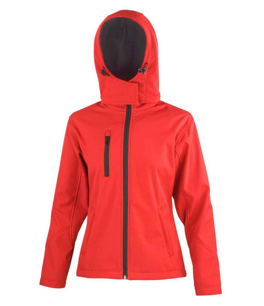 Result - Core Ladies Hooded Soft Shell Jacket - Pierre Francis