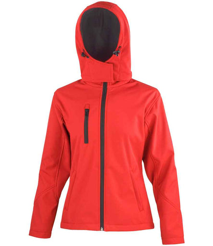 Result - Core Ladies Hooded Soft Shell Jacket - Pierre Francis