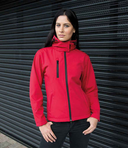 Result - Core Ladies Hooded Soft Shell Jacket - Pierre Francis