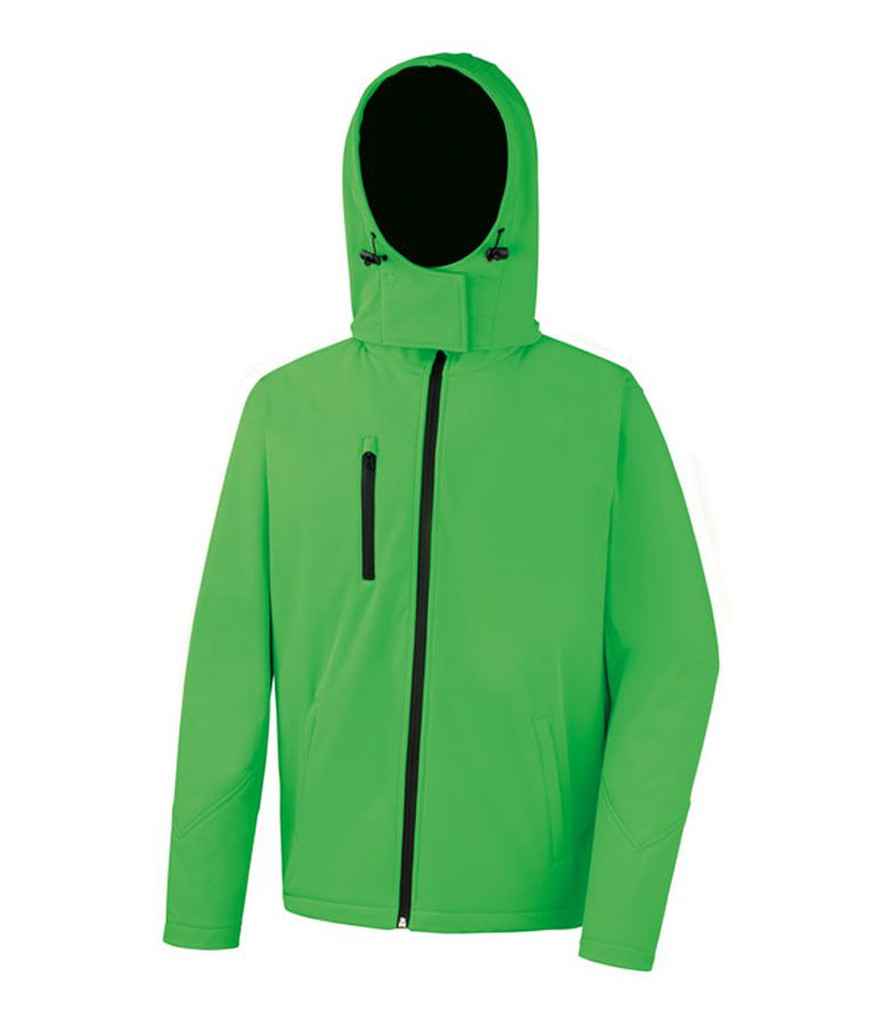Result - Core Hooded Soft Shell Jacket - RS230M BK/GY S