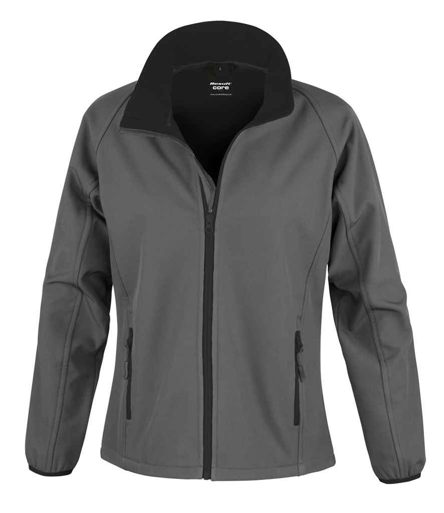 Result - Core Ladies Printable Soft Shell Jacket - Pierre Francis