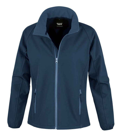 Result - Core Ladies Printable Soft Shell Jacket - Pierre Francis