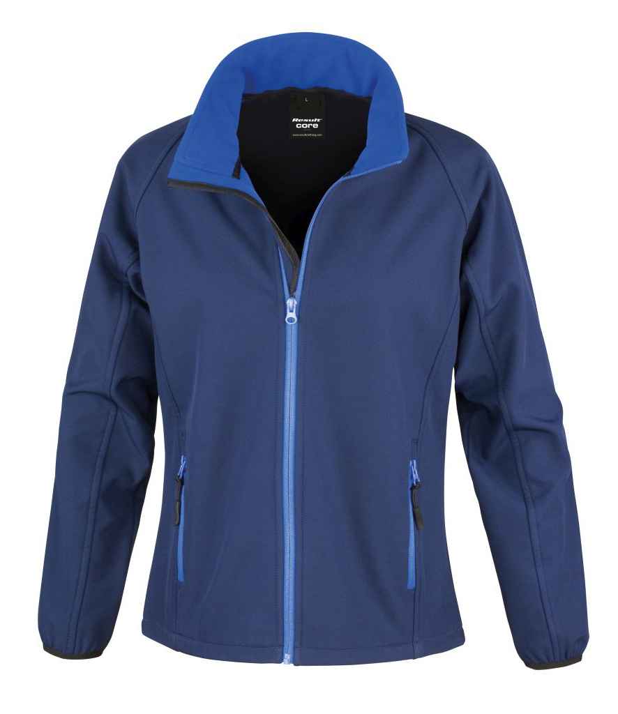 Result - Core Ladies Printable Soft Shell Jacket - Pierre Francis