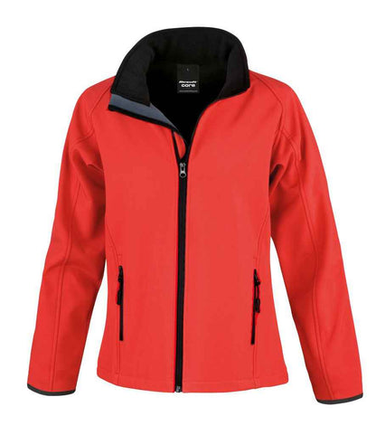 Result - Core Ladies Printable Soft Shell Jacket - Pierre Francis