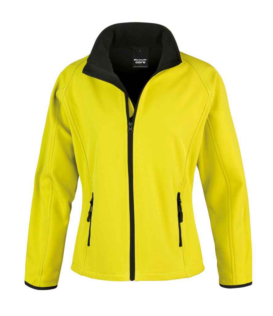 Result - Core Ladies Printable Soft Shell Jacket - Pierre Francis
