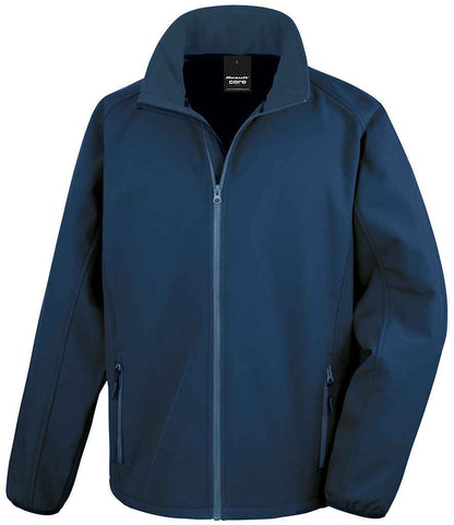 Result - Core Printable Soft Shell Jacket - RS231M NV/NV S