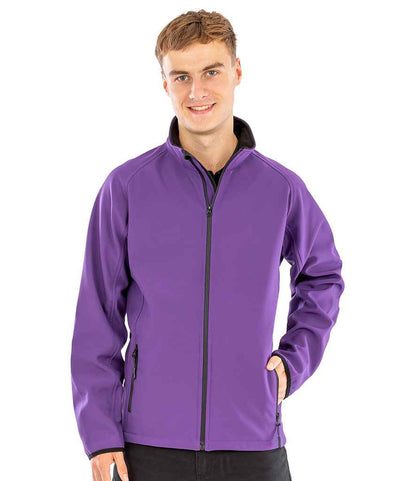Result - Core Printable Soft Shell Jacket - RS231M PR/BK S