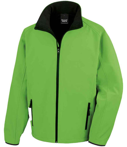 Result - Core Printable Soft Shell Jacket - RS231M VG/BK S