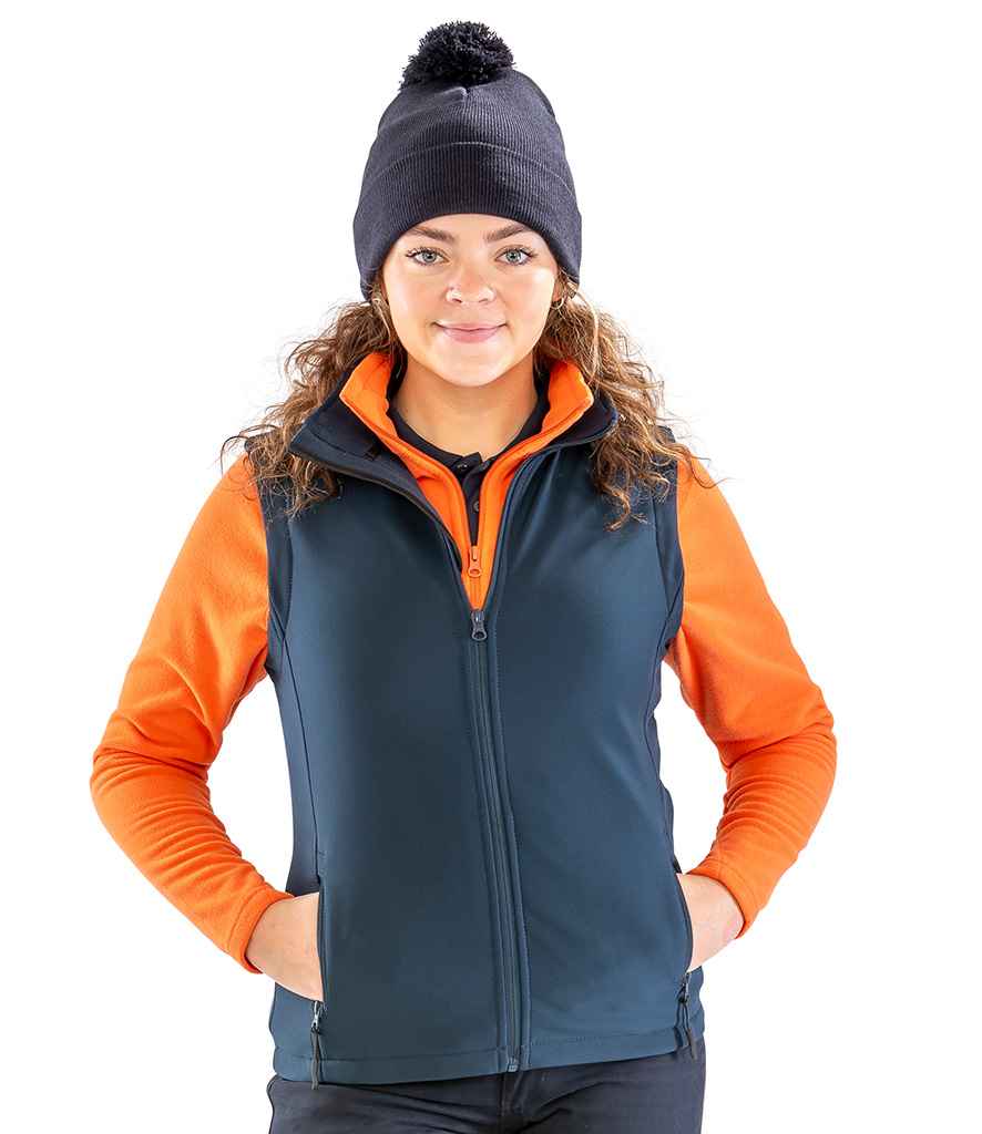 Result Core - Ladies Printable Soft Shell Bodywarmer - RS232F NV/NV XS