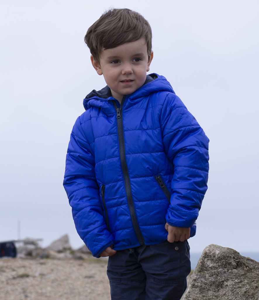 Result - Core Kids Padded Jacket - RS233B RY/NV 2-3