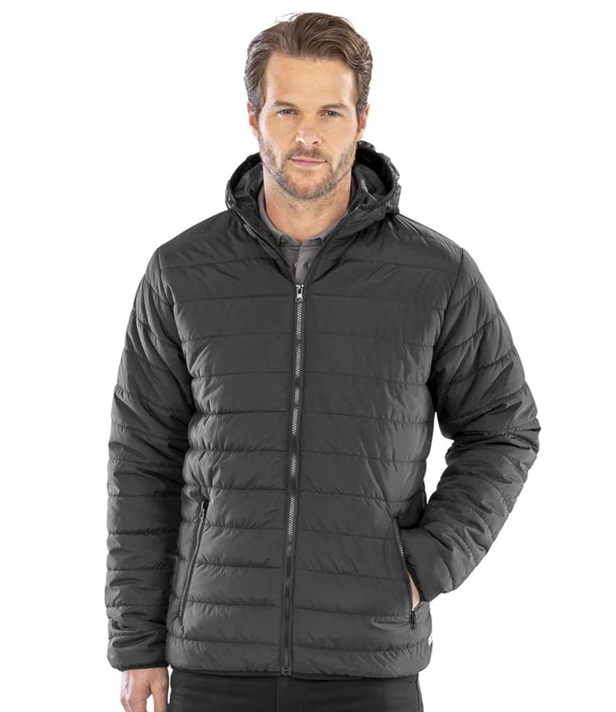 Result - Core Soft Padded Jacket - RS233M BK/BK XS
