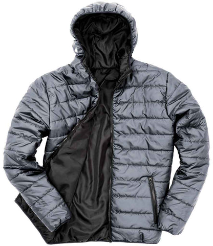 Result - Core Soft Padded Jacket - RS233M BK/BK XS