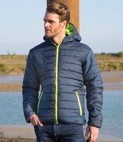Result - Core Soft Padded Jacket - RS233M NV/LM XS