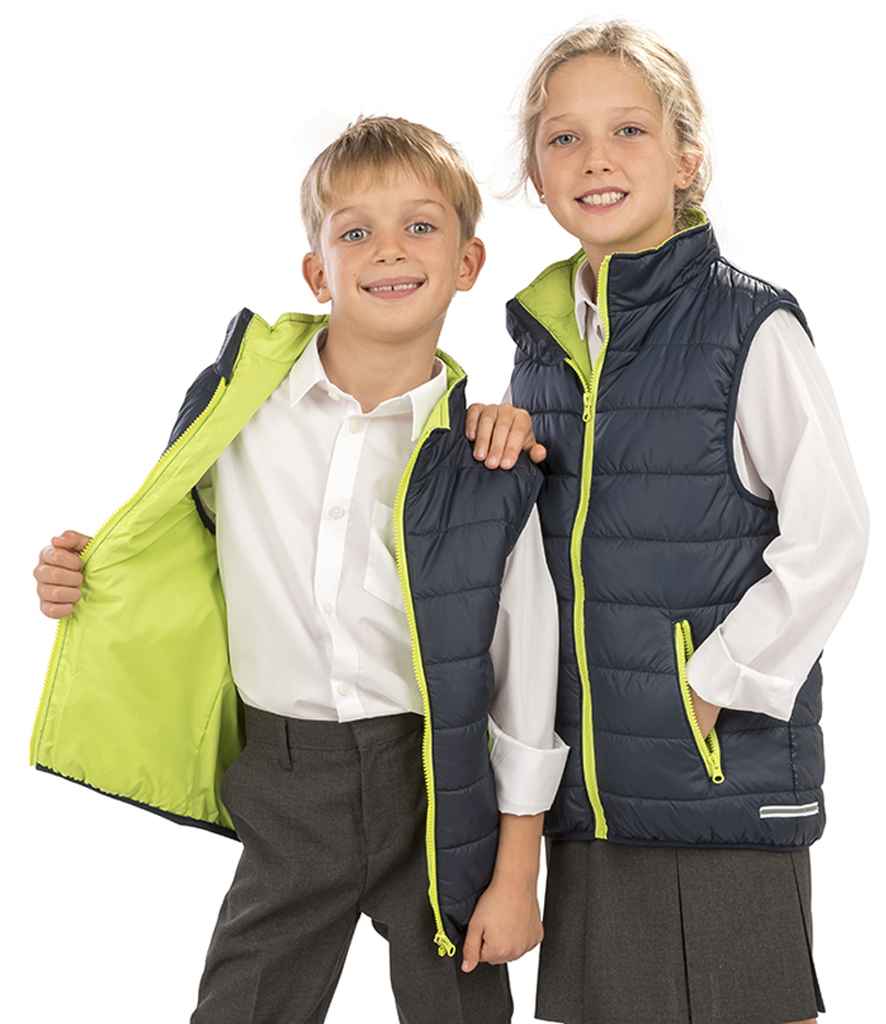 Result - Core Kids Padded Bodywarmer - Pierre Francis