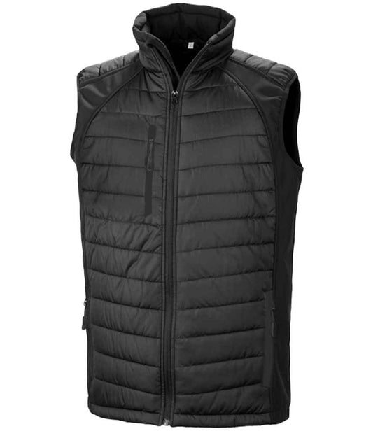 Result - Genuine Recycled Compass Padded Gilet