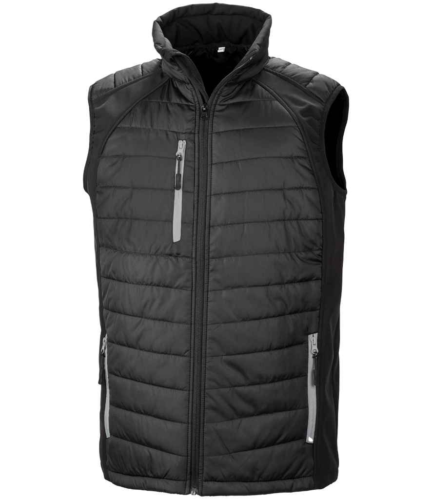 Result - Genuine Recycled Compass Padded Gilet