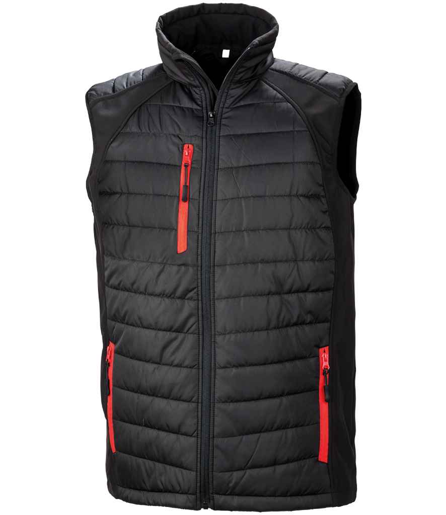 Result - Genuine Recycled Compass Padded Gilet