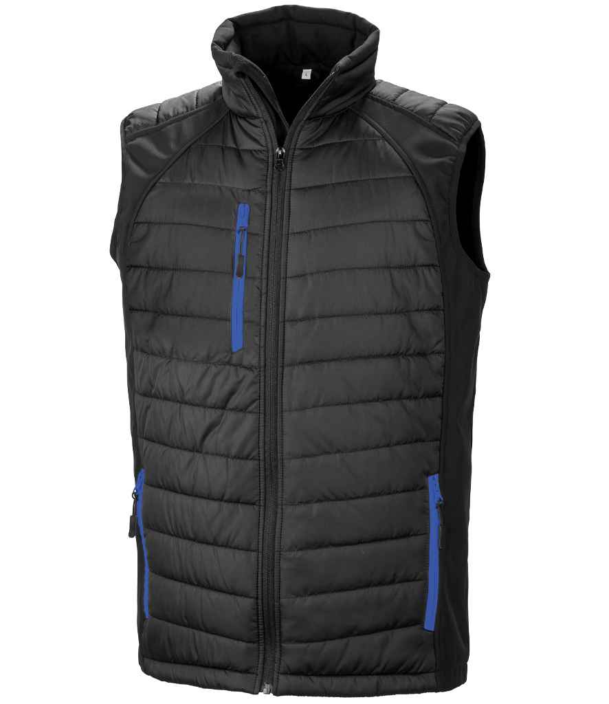 Result - Genuine Recycled Compass Padded Gilet