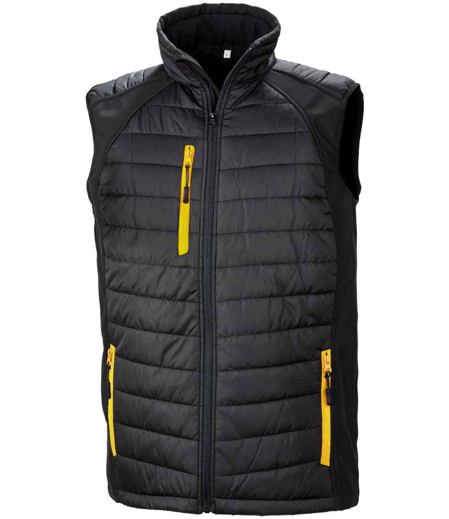 Result - Genuine Recycled Compass Padded Gilet