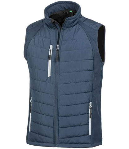 Result - Genuine Recycled Compass Padded Gilet