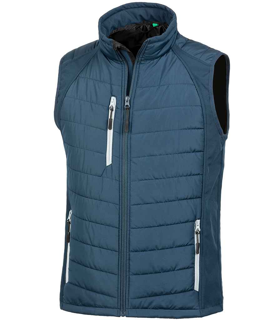 Result - Genuine Recycled Compass Padded Gilet - Pierre Francis