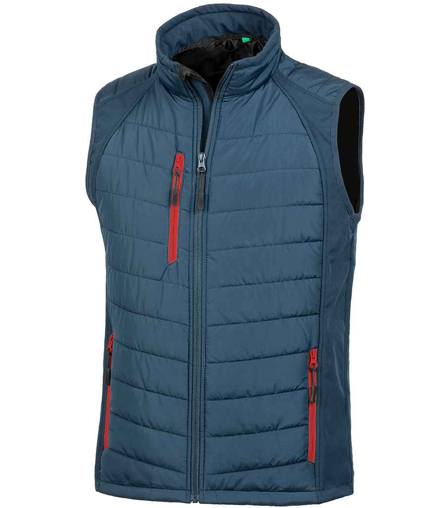 Result - Genuine Recycled Compass Padded Gilet - Pierre Francis