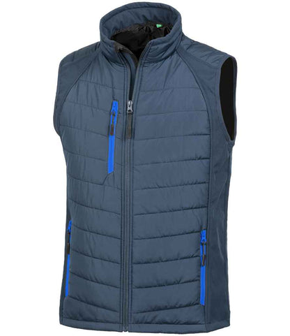 Result - Genuine Recycled Compass Padded Gilet
