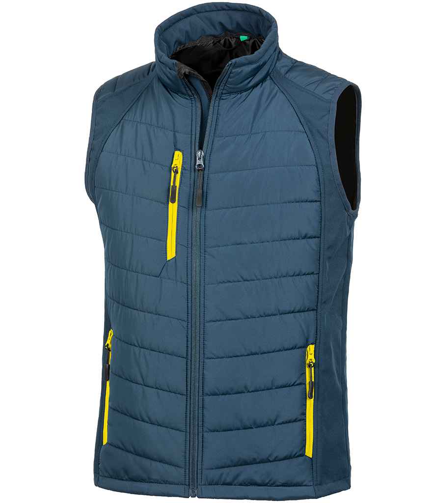 Result - Genuine Recycled Compass Padded Gilet - Pierre Francis