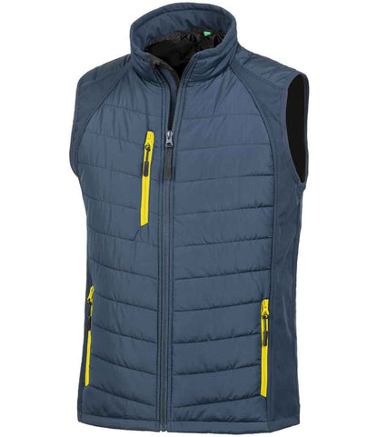Result - Genuine Recycled Compass Padded Gilet