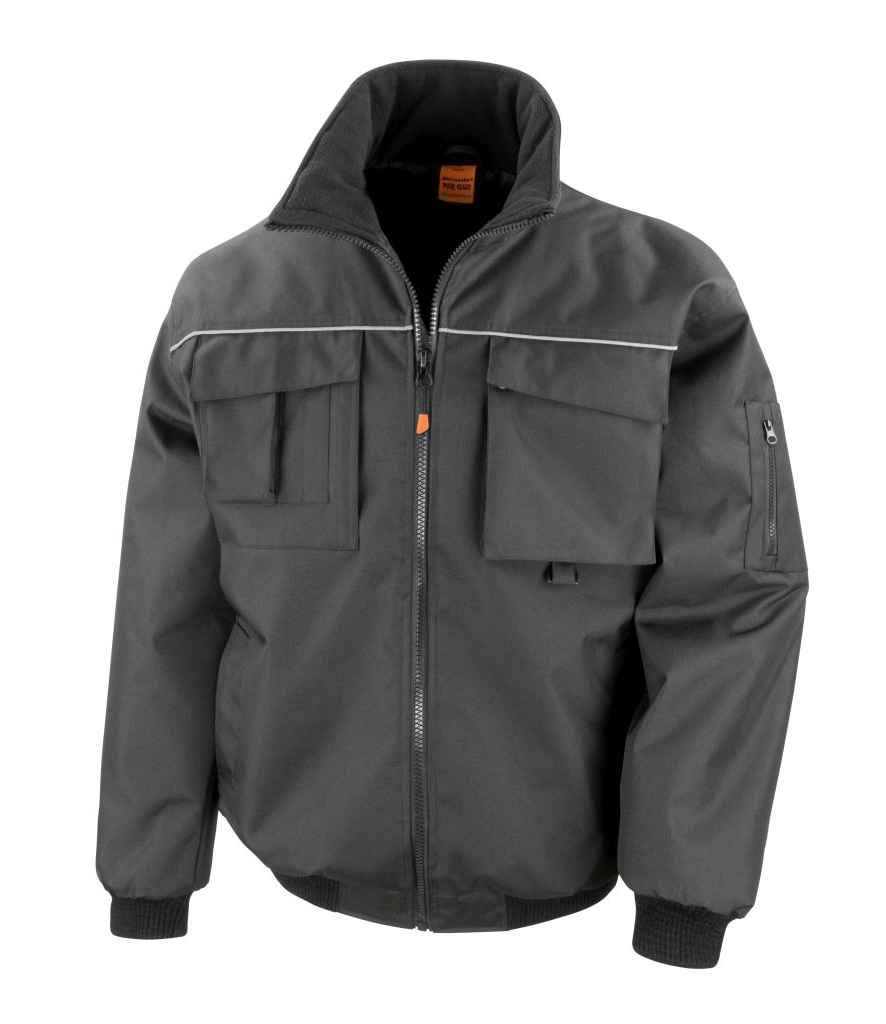 Result - Work-Guard Sabre Pilot Jacket - RS300 BLK XS