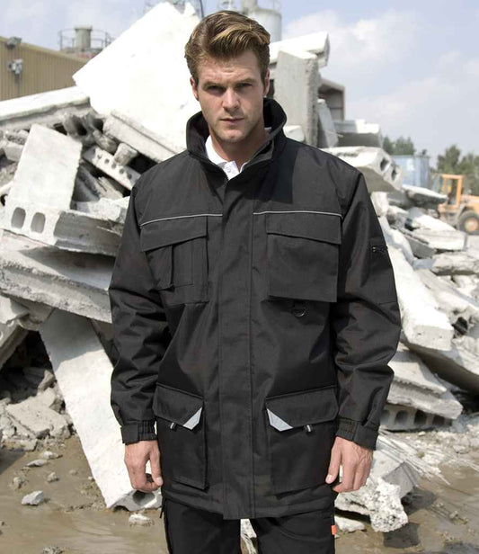 Result - Work-Guard Sabre Long Coat - Pierre Francis