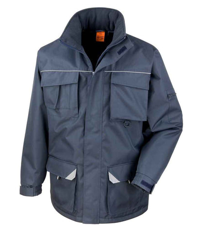 Result - Work-Guard Sabre Long Coat - RS301 BLK XS