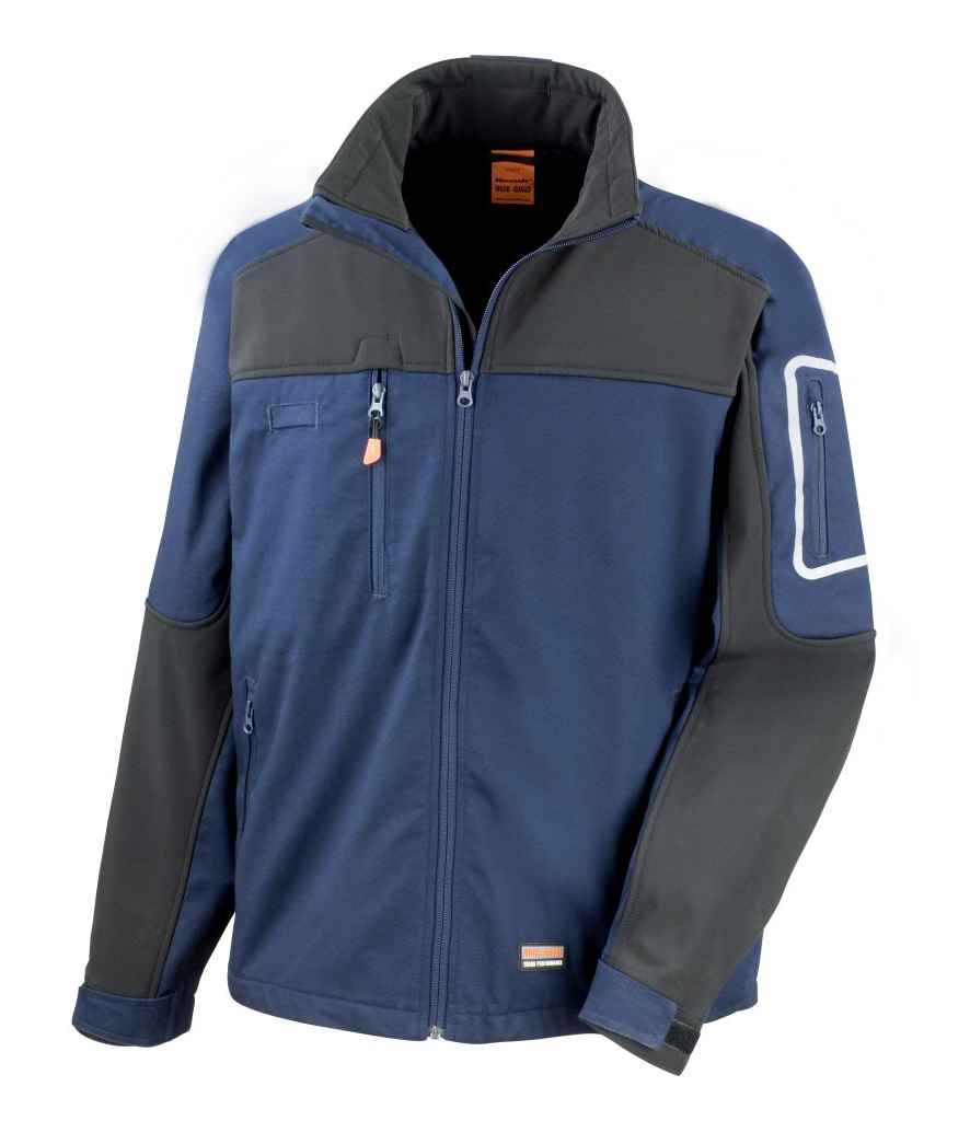 Result - Work-Guard Sabre Soft Shell Jacket - RS302 BLK XS