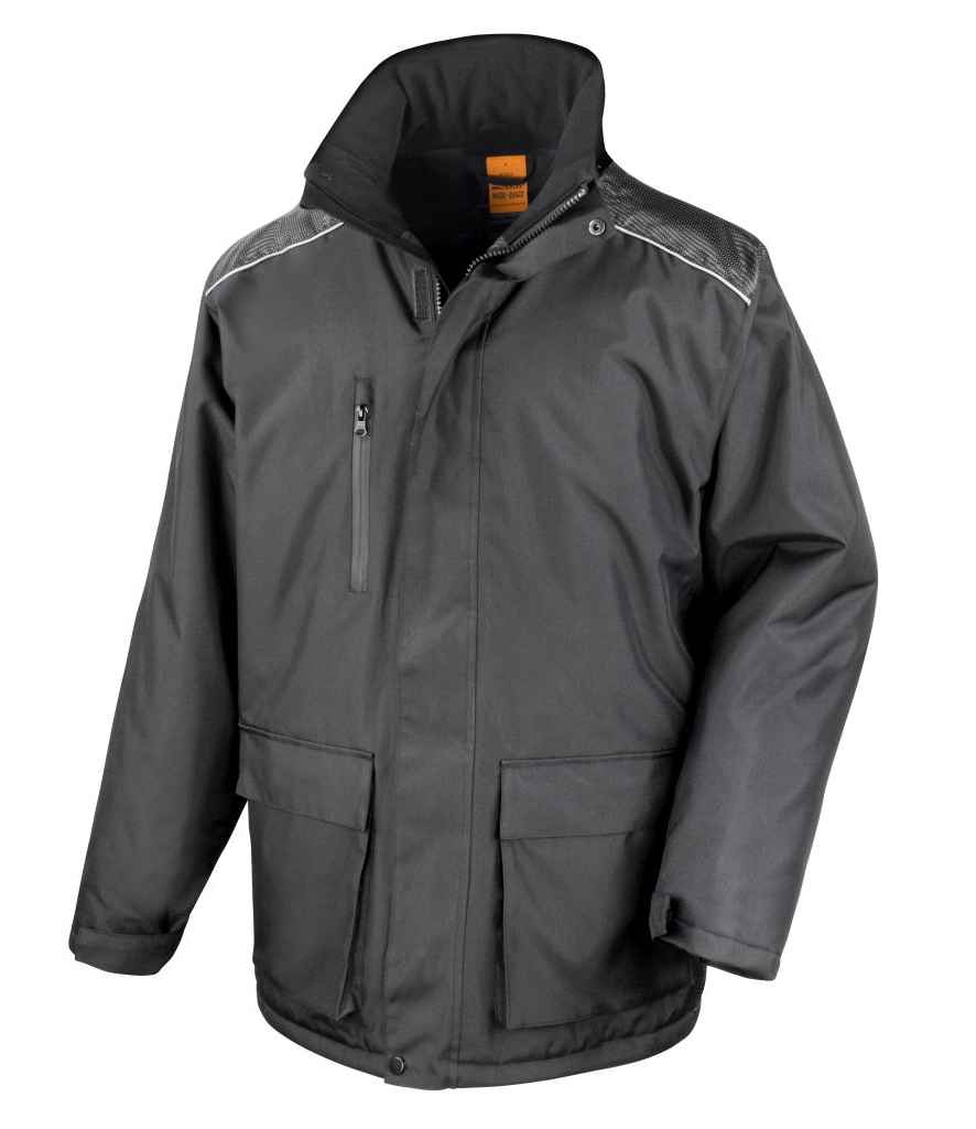 Result - Work-Guard Vostex Long Coat - RS305 BLK S