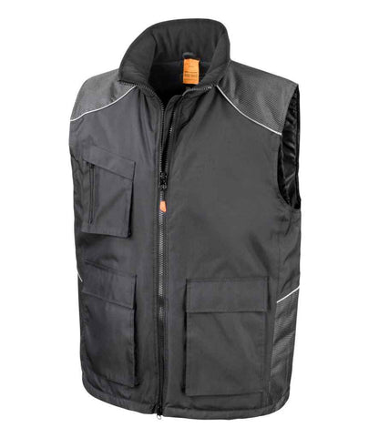 Result - Work-Guard Vostex Bodywarmer - RS306 BLK S
