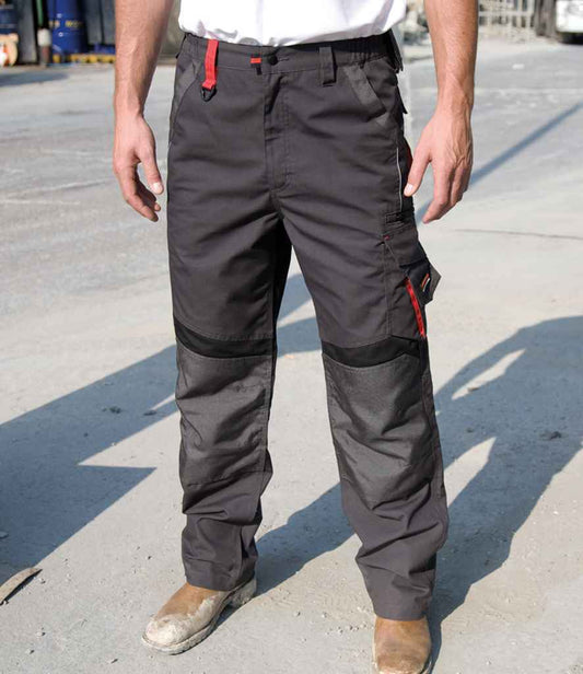 Result - Work-Guard Technical Trousers - RS310 GY/BK XS