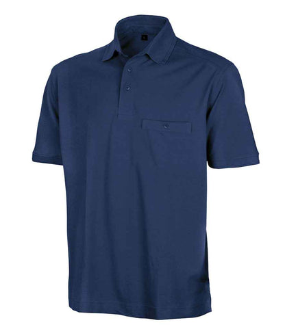 Result - Work-Guard Apex Pocket Piqué Polo Shirt - RS312 BLK XS