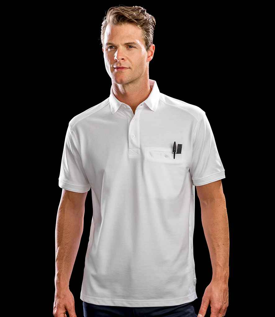 Result - Work-Guard Apex Pocket Piqué Polo Shirt - RS312 WHI XS